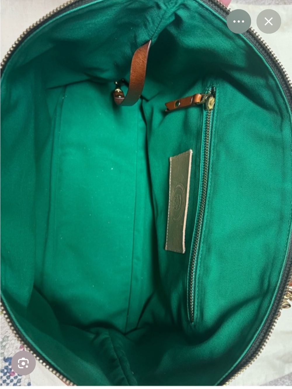 Blair Ritchey Genuine Leather Bag, Mini Hugh in HONEY - Picture 3 of 15